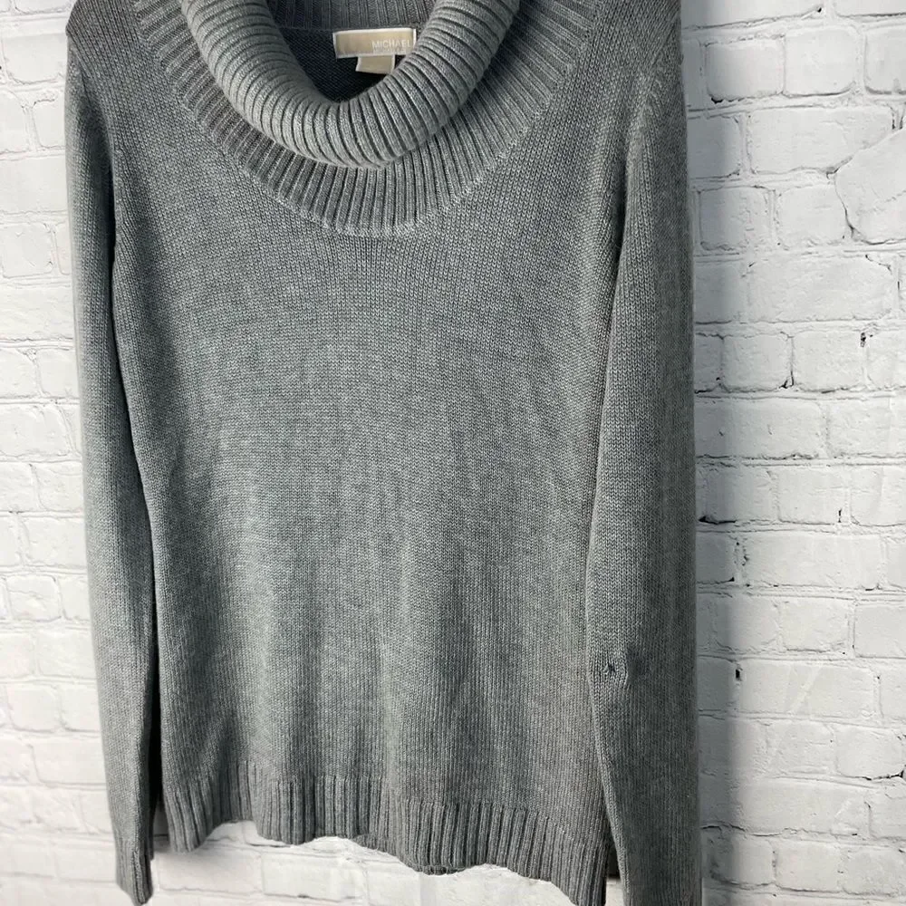 Michael Kors Gray Turtleneck Sweater XL